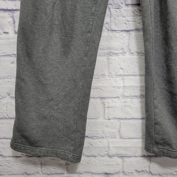 VTG Y2K Nike Gray Sweatpants Size XL Blue Tag Athletic Fleece Pockets *FLAW - Picture 4 of 10